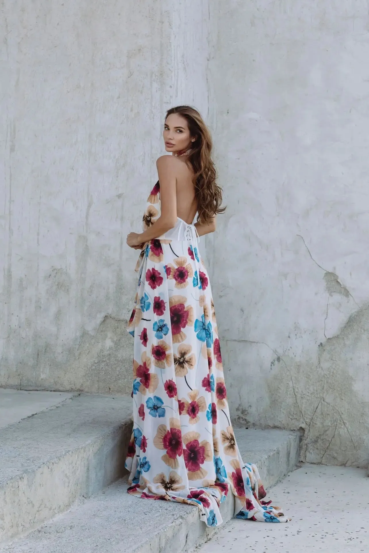 Amelie Floral Dress sold by Anne Louise Boutique product image thumbnail 2