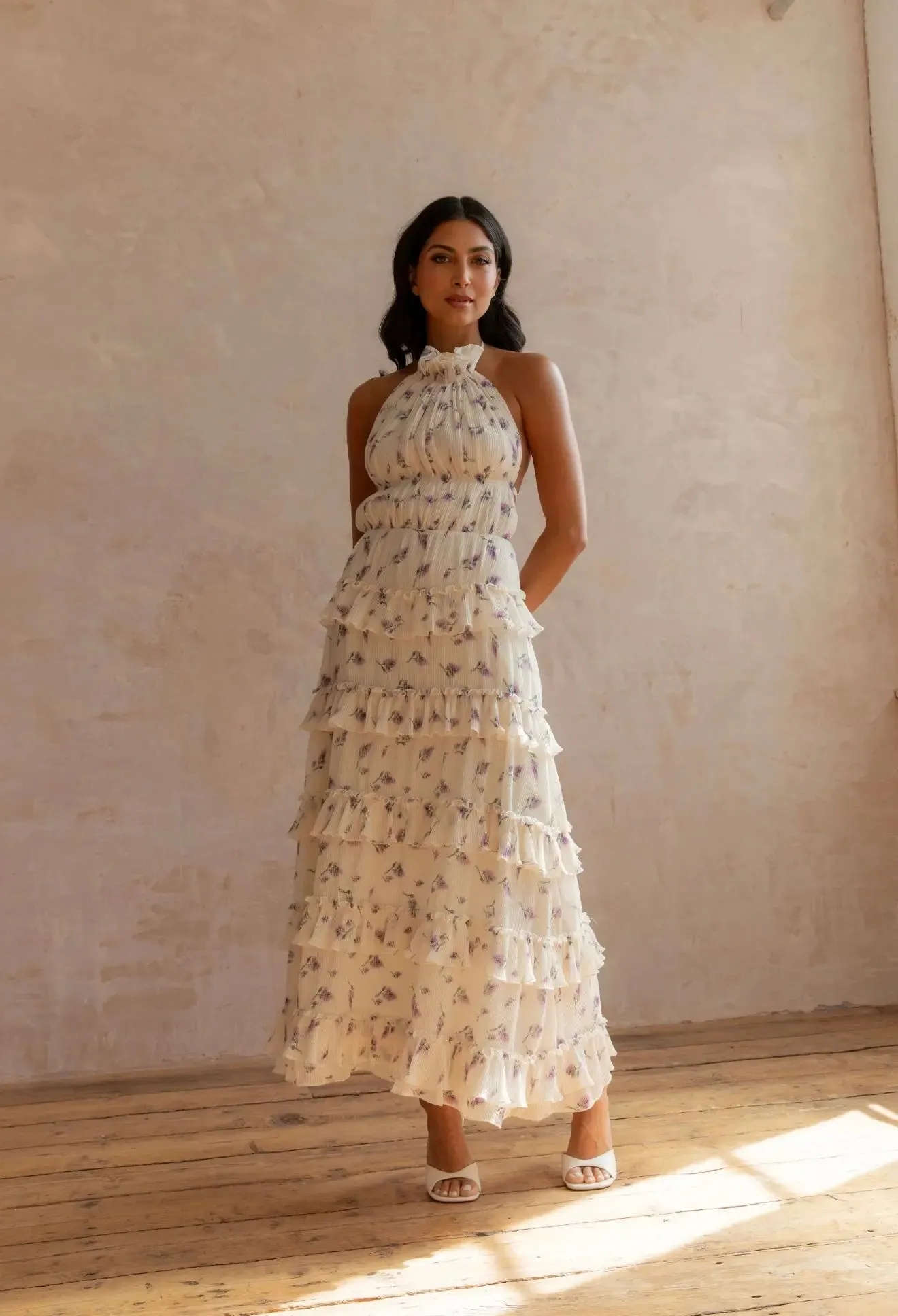 Ada Floral Dress sold by Anne Louise Boutique