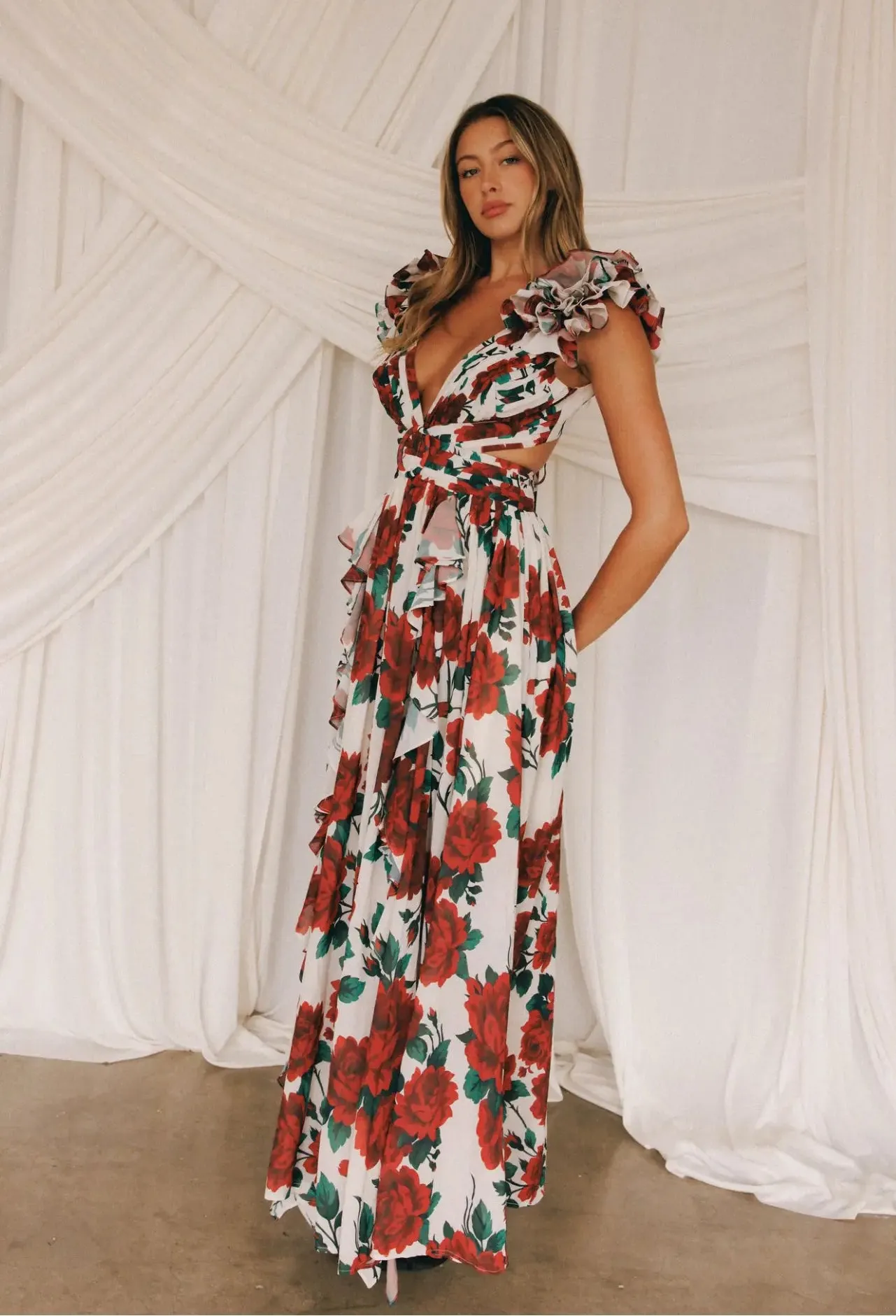 Monaco Rose Cassini sold by Anne Louise Boutique product image thumbnail 2