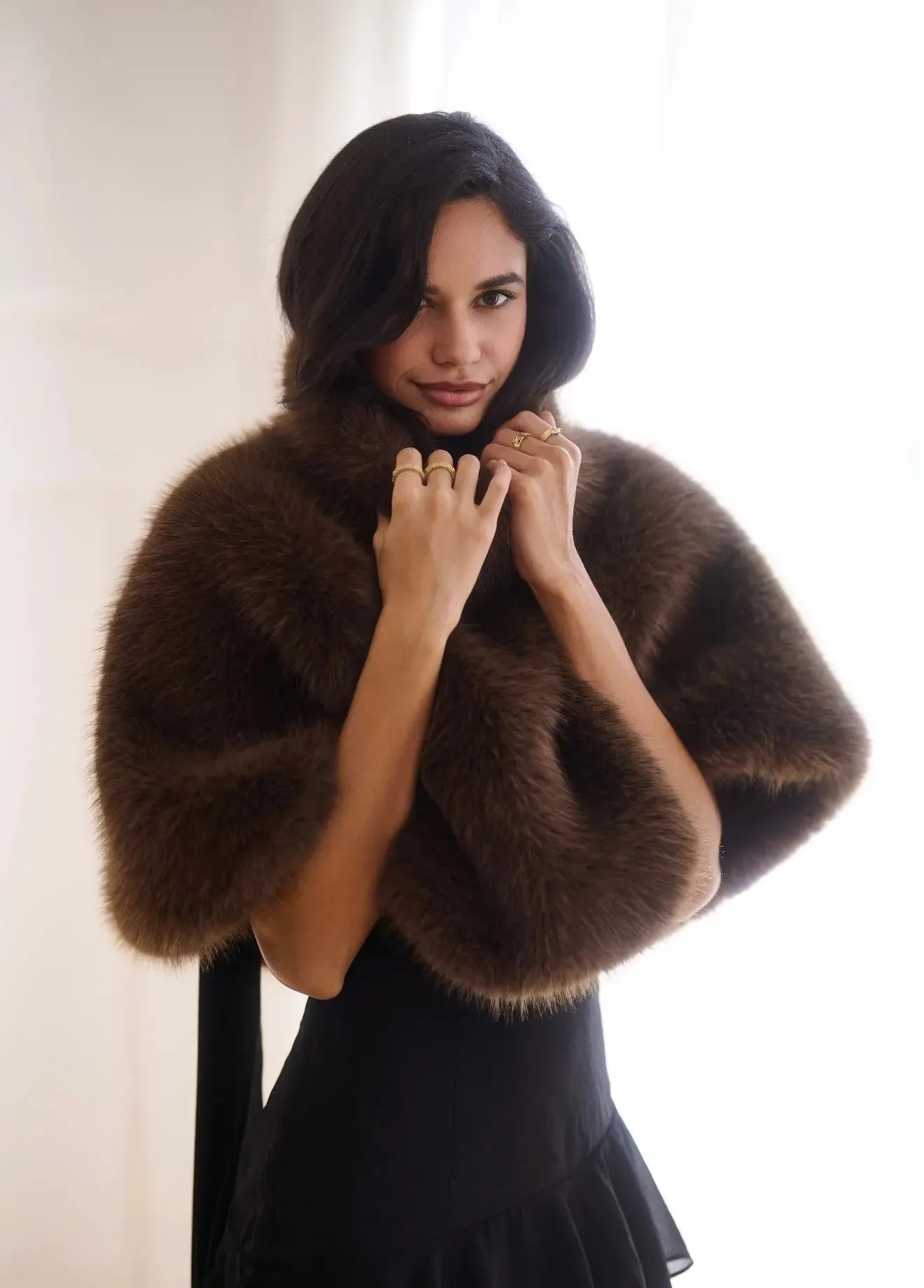 Mortiz Cape sold by Anne Louise Boutique