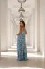 Blue Waterfall Dress sold by Anne Louise Boutique