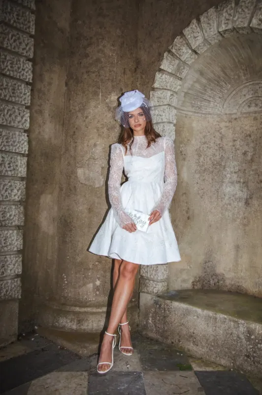 Elodie Lace Dress sold by Anne Louise Boutique