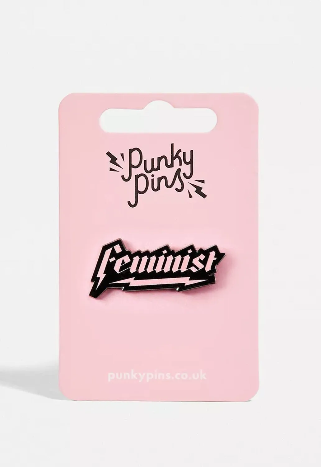 Feminist Pin sold by Damaged Society