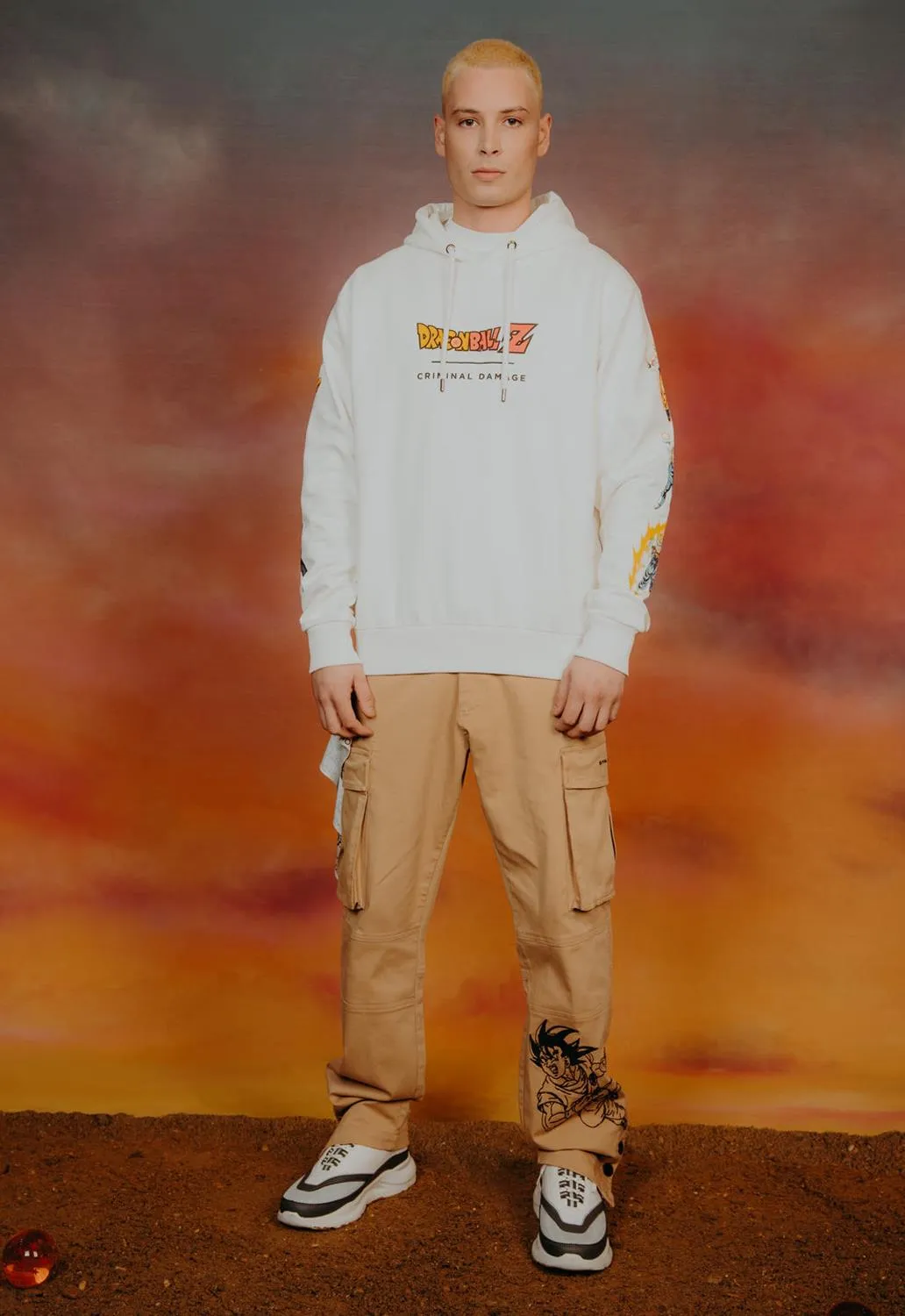 DBZ Universe Hoodie sold by Damaged Society product image thumbnail 4