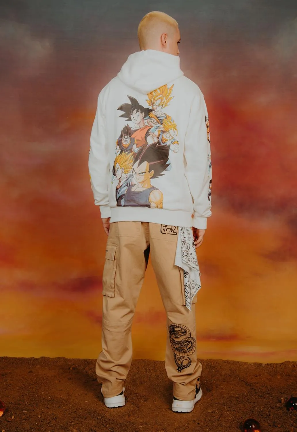 DBZ Universe Hoodie sold by Damaged Society product image thumbnail 3