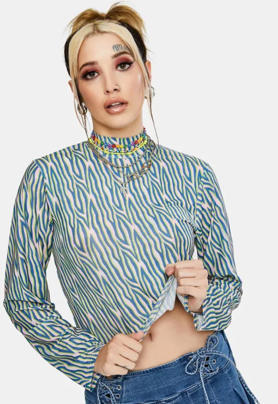 Debbie Polo Top sold by Damaged Society