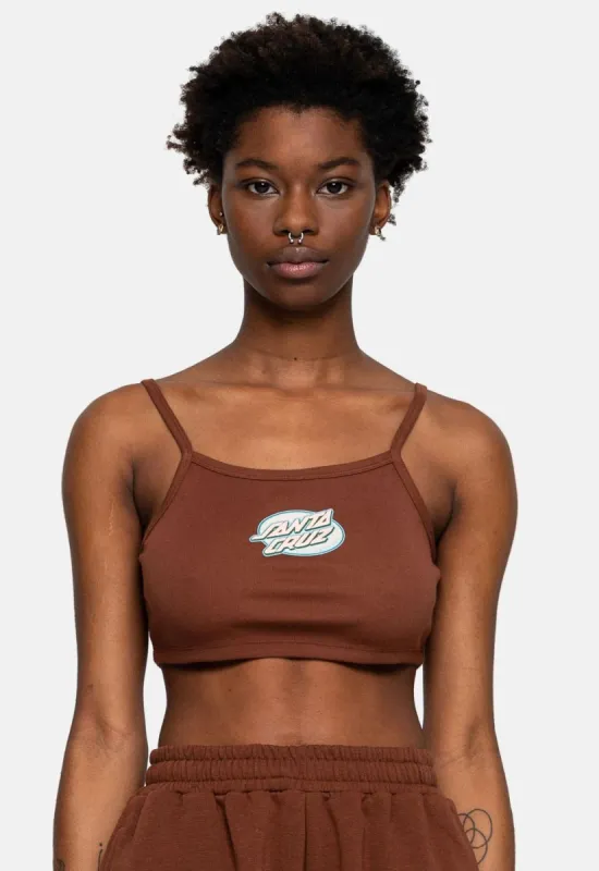 Oval Dot Crop Vest sold by Damaged Society