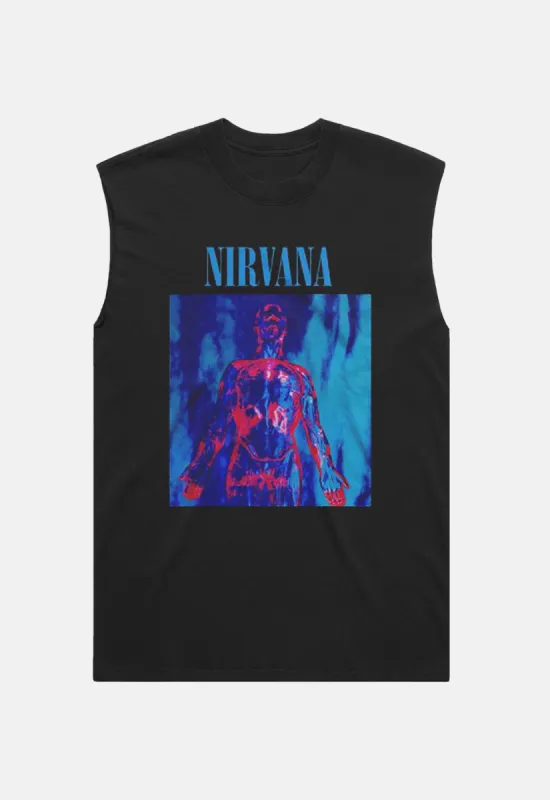 Sliver Sleeveless Vest Top sold by Damaged Society