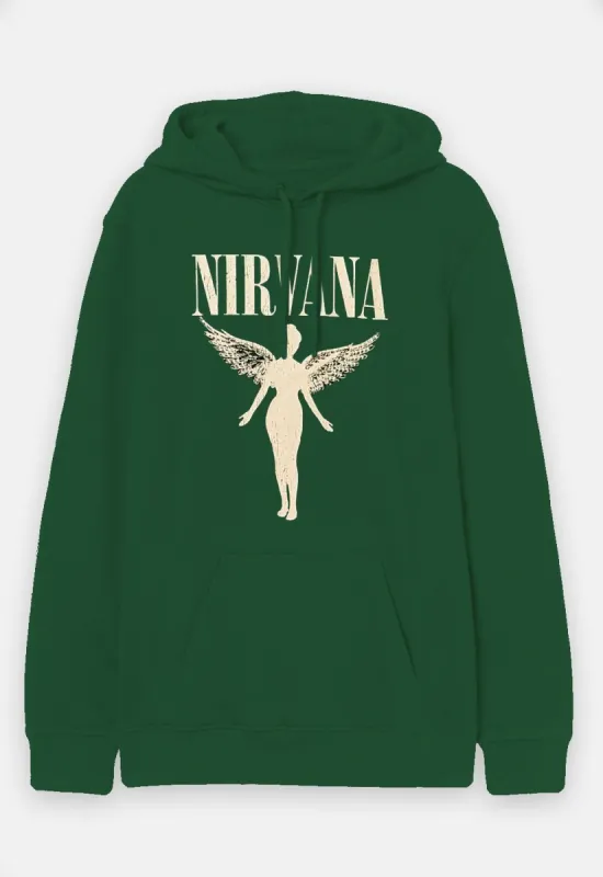 Angelic Mono Hoodie sold by Damaged Society