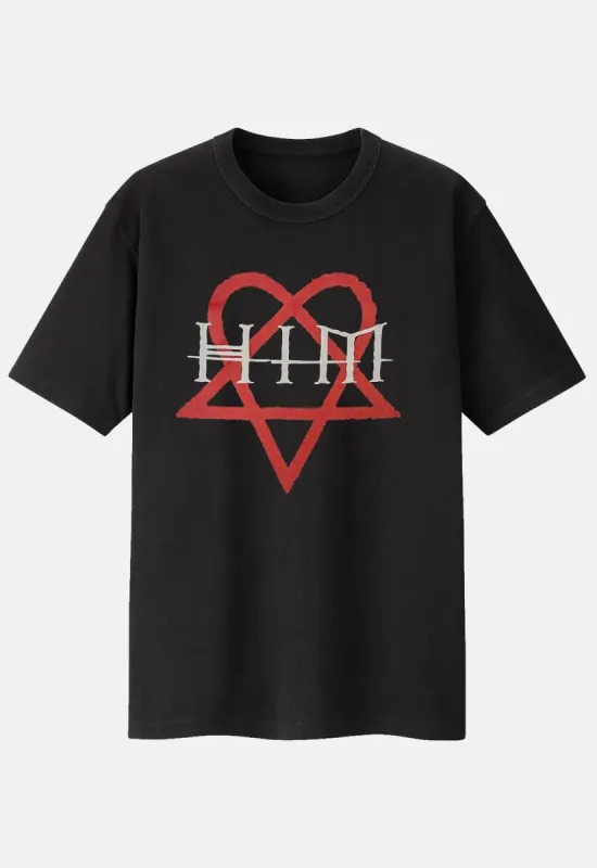 Heartagram T-Shirt sold by Damaged Society