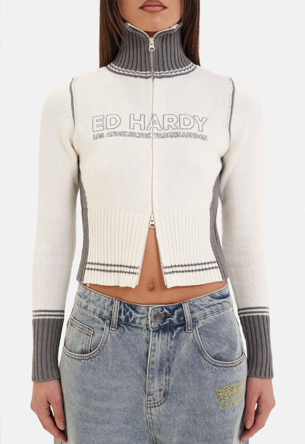 Love Kills Slowly Knit Tracksuit sold by Damaged Society product image thumbnail 3