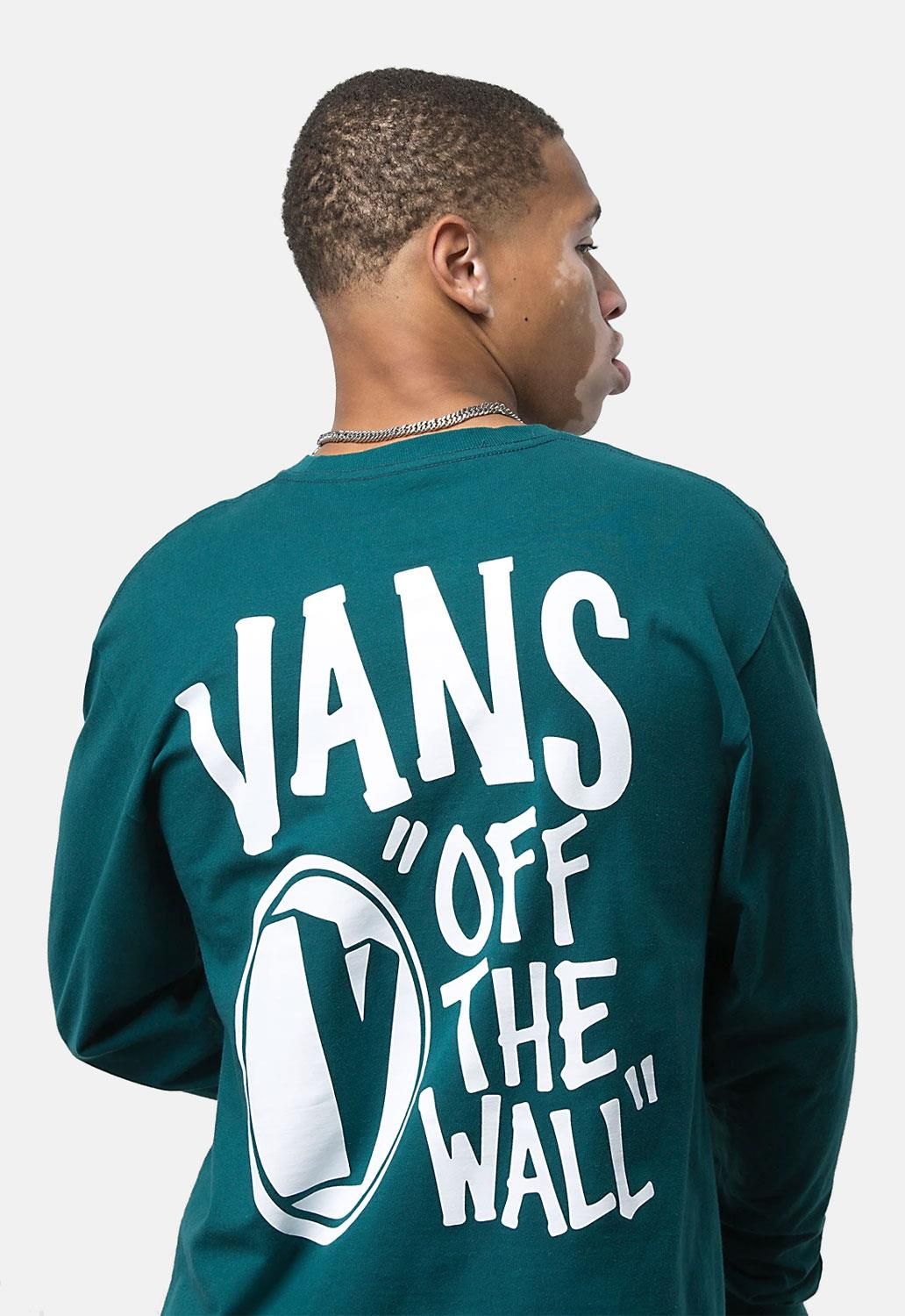 Shadow V Long Sleeved Top sold by Damaged Society product image thumbnail 3