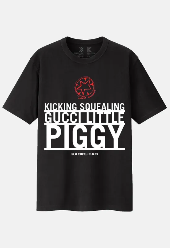 Gucci Piggy T-Shirt sold by Damaged Society