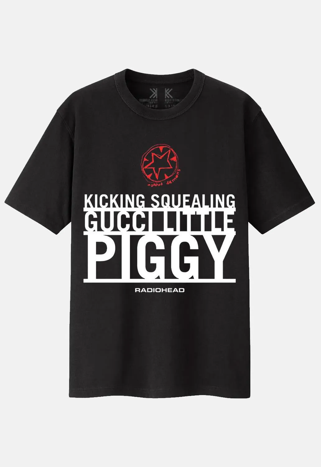 Gucci Piggy T-Shirt sold by Damaged Society