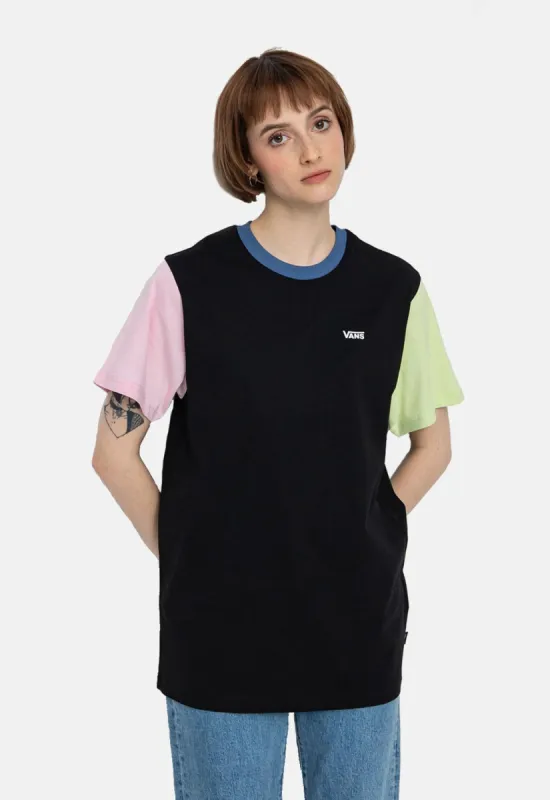 Left Chest Colorblock T-Shirt sold by Damaged Society