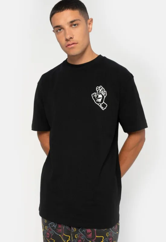 Screaming Hand Fusion T-Shirt sold by Damaged Society