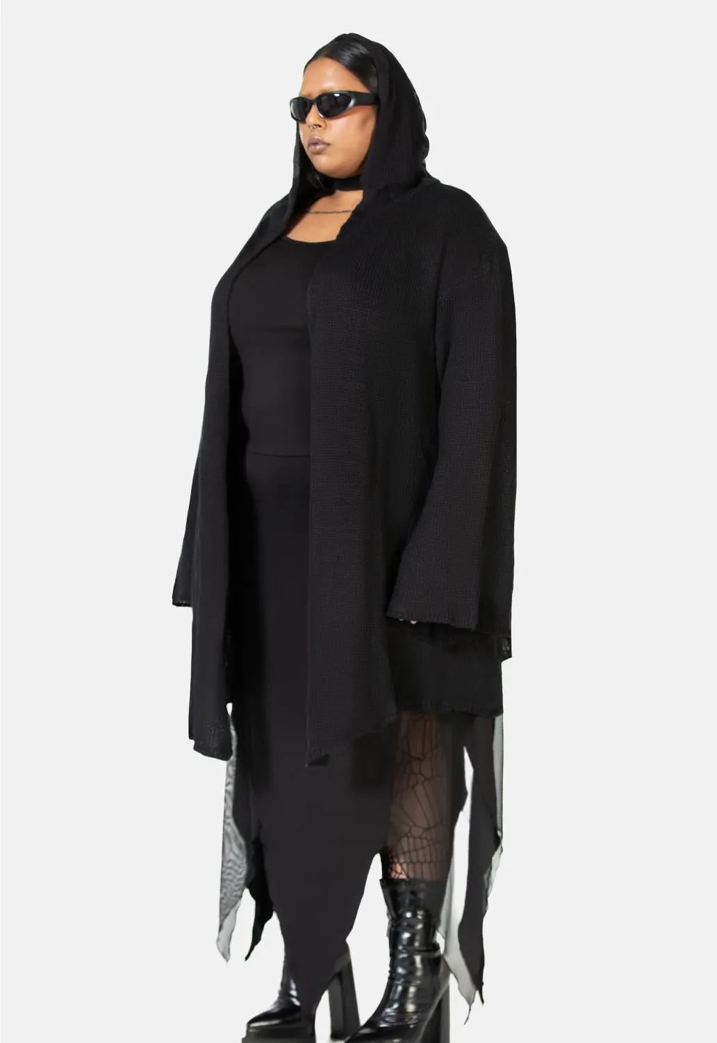 Forget Wishing Cardigan sold by Damaged Society product image thumbnail 5