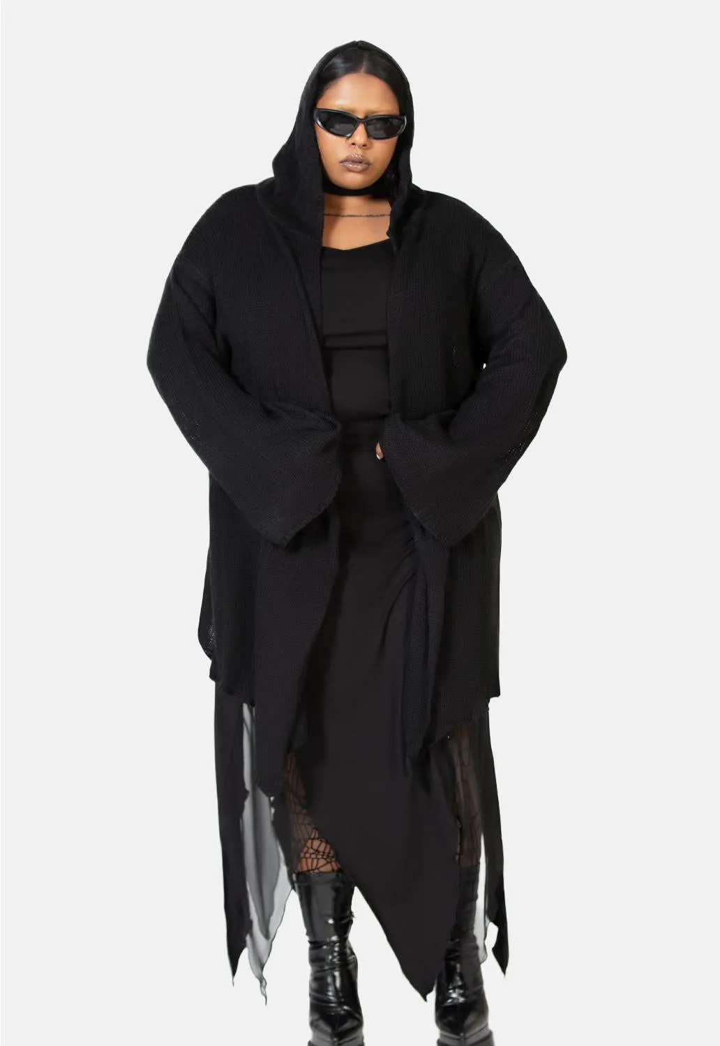 Forget Wishing Cardigan sold by Damaged Society product image thumbnail 4