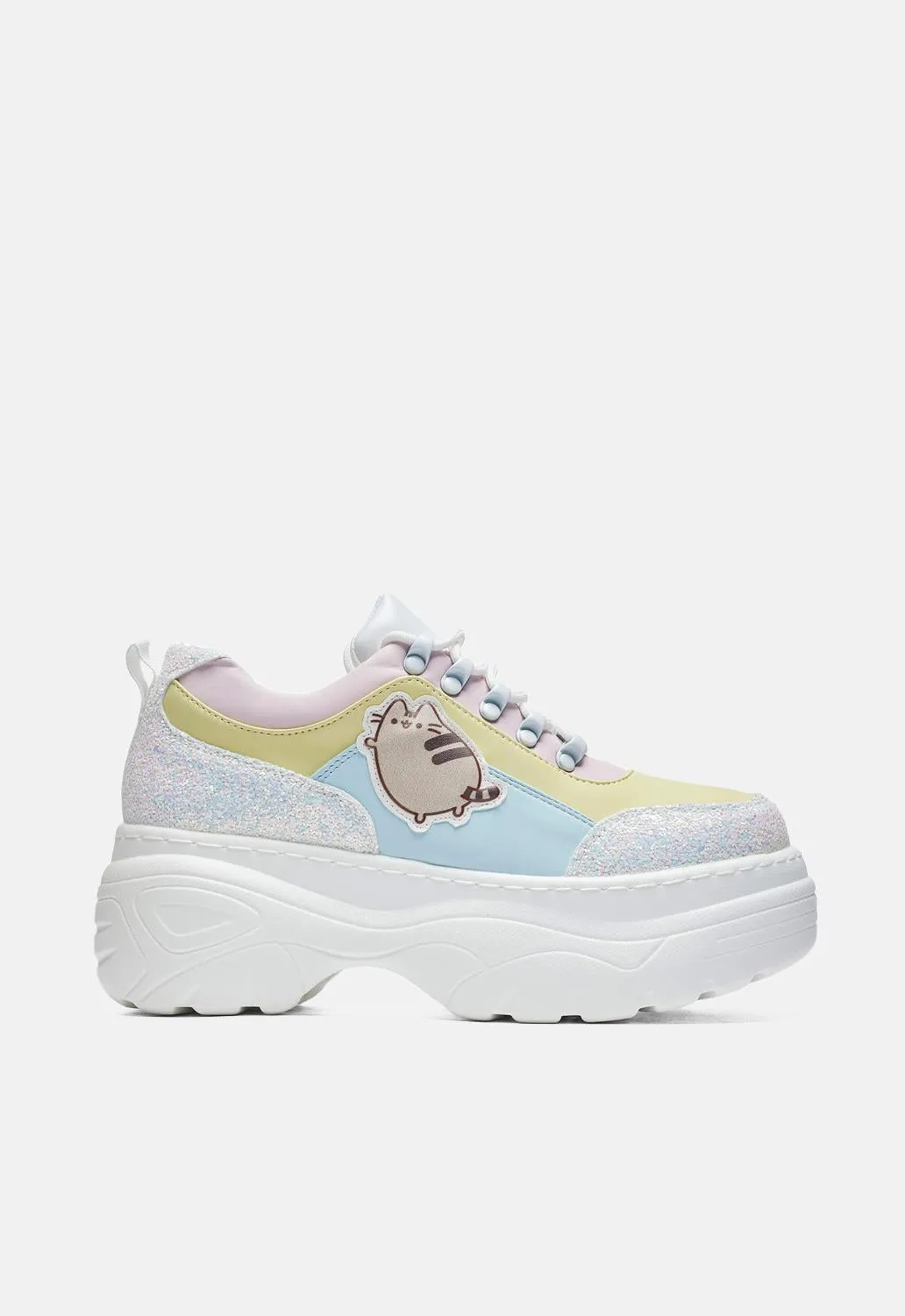 Pusheen Unicorn Glitter Trainers sold by Damaged Society