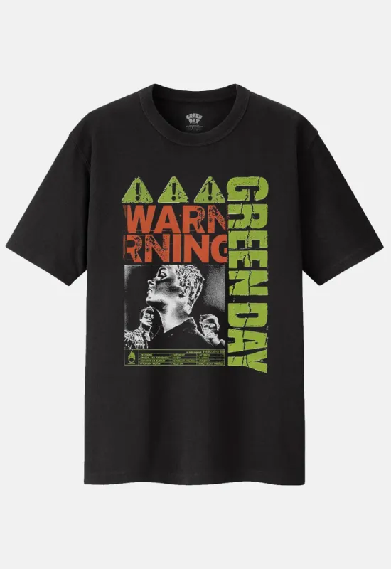 Warning T-Shirt sold by Damaged Society