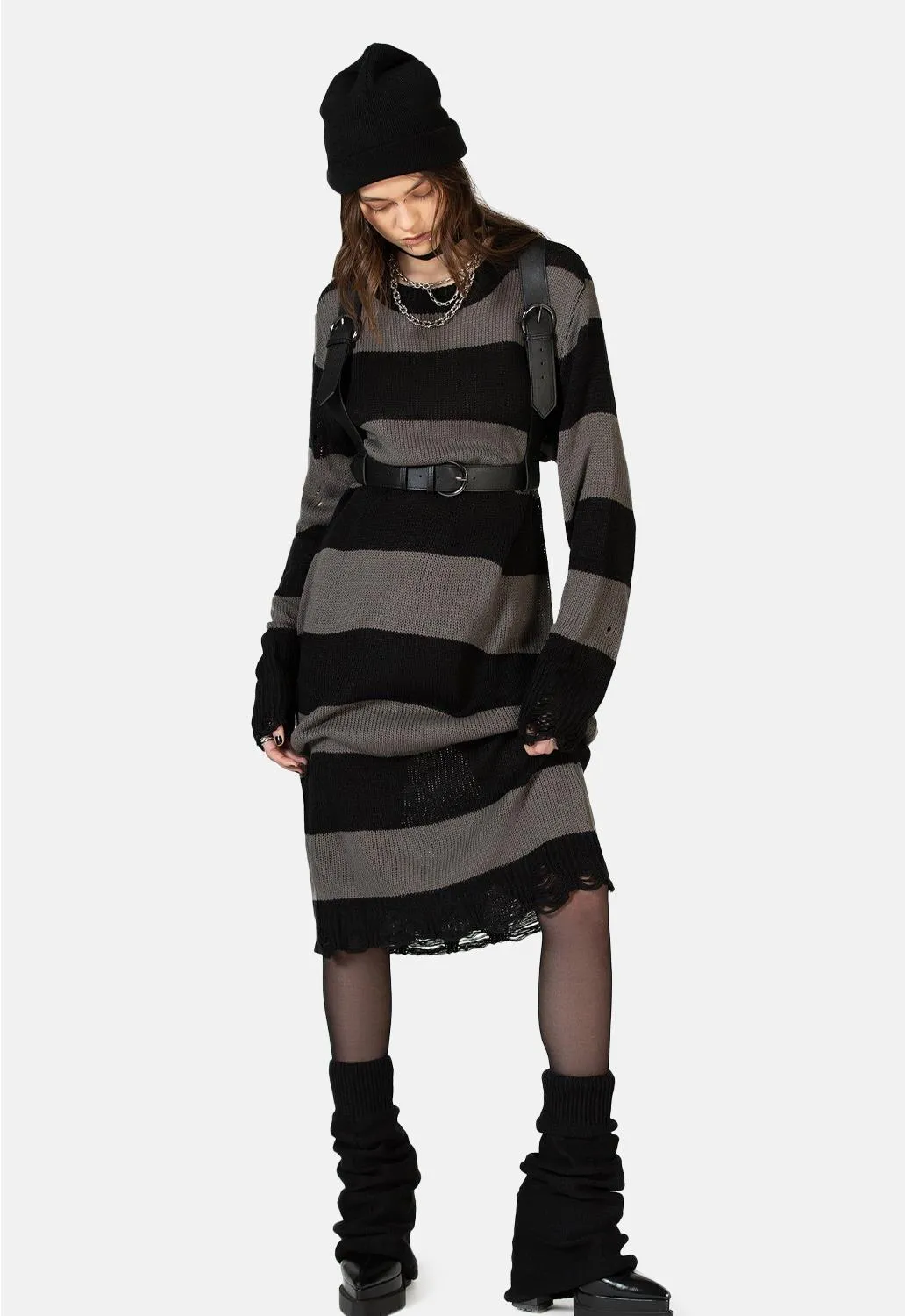 Within Souls Sweater Dress sold by Damaged Society product image thumbnail 2