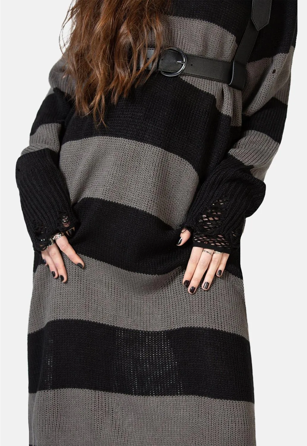 Within Souls Sweater Dress sold by Damaged Society product image thumbnail 4