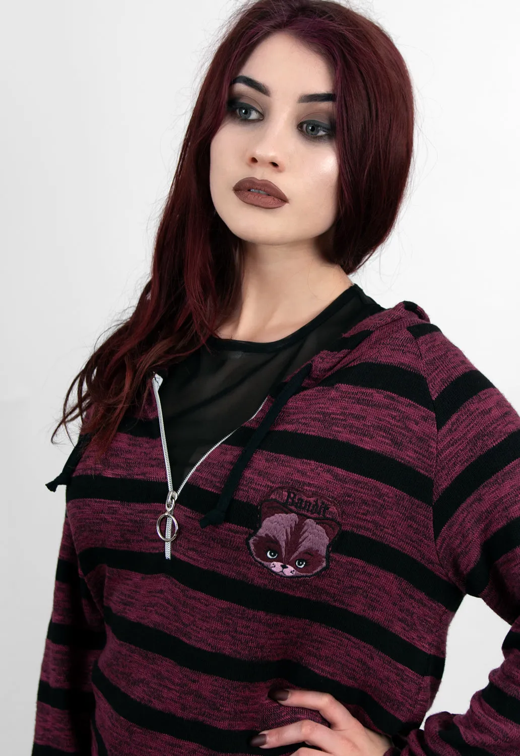 Trouble Maker Pullover Hoodie sold by Damaged Society product image thumbnail 2