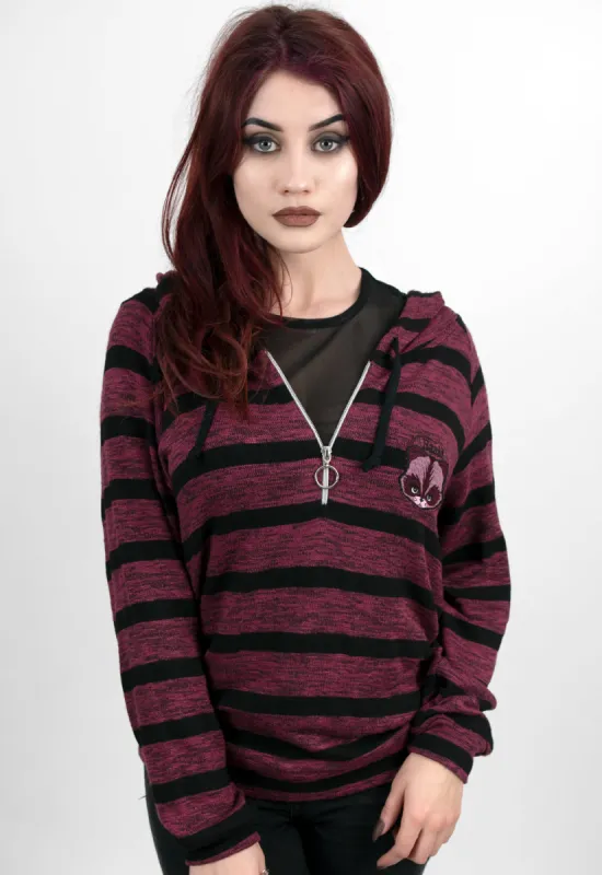 Trouble Maker Pullover Hoodie sold by Damaged Society