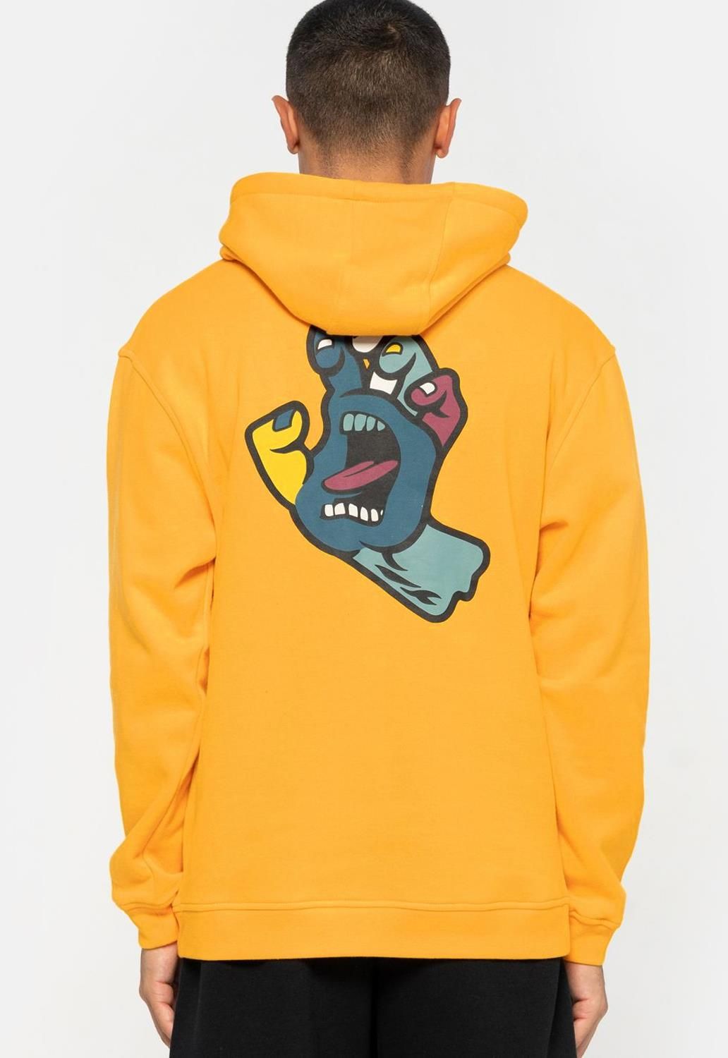 Screaming Hand Fusion Hoodie sold by Damaged Society product image thumbnail 3