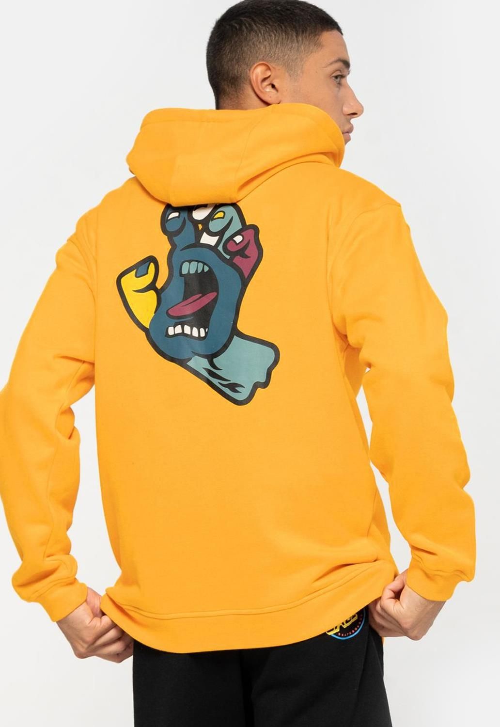 Screaming Hand Fusion Hoodie sold by Damaged Society product image thumbnail 2