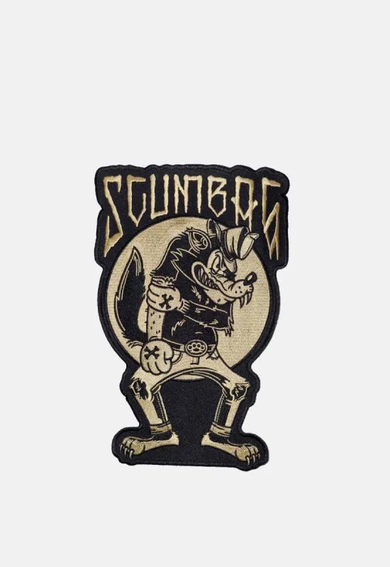 Scumbag Oversized Back Patch made by Damaged Society