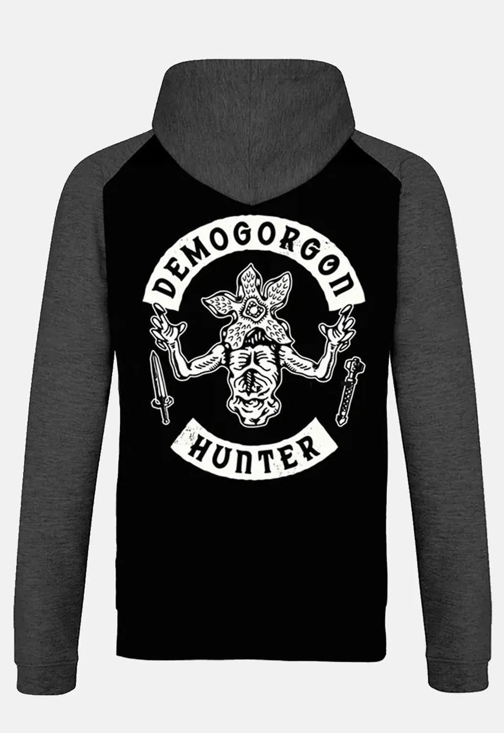 Flaming Logo Hoodie sold by Damaged Society product image thumbnail 2