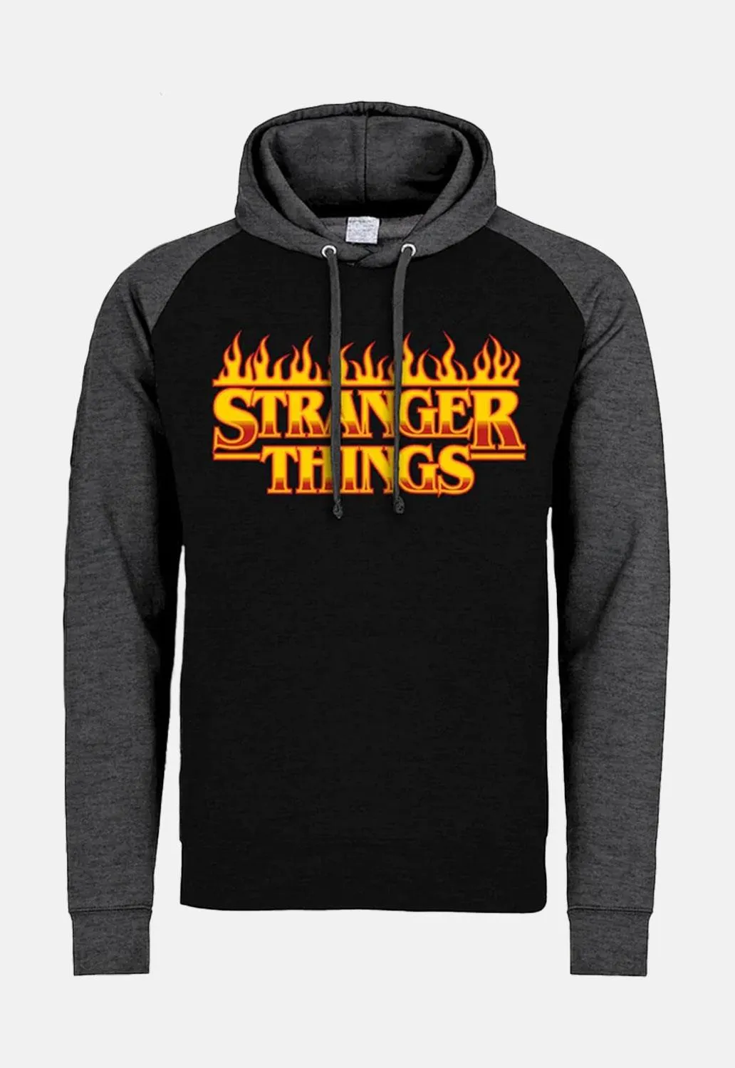 Flaming Logo Hoodie sold by Damaged Society