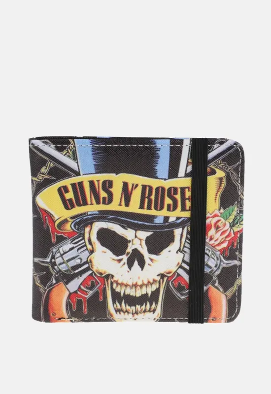 Skull And Guns Wallet sold by Damaged Society