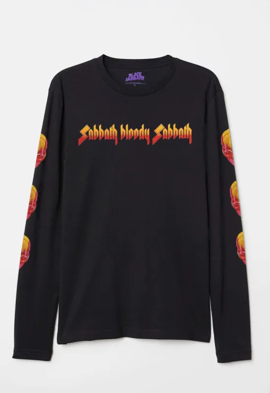 Bloody Sabbath Long Sleeved Top sold by Damaged Society