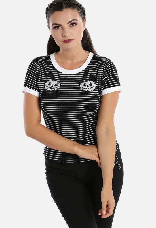 Skelli Top made by Hell Bunny