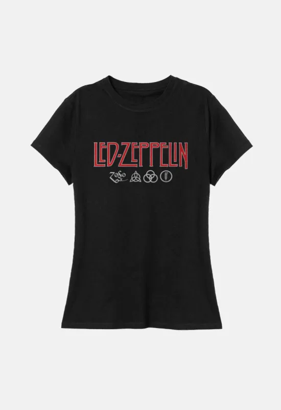 Logo And Symbols Women's T-Shirt sold by Damaged Society