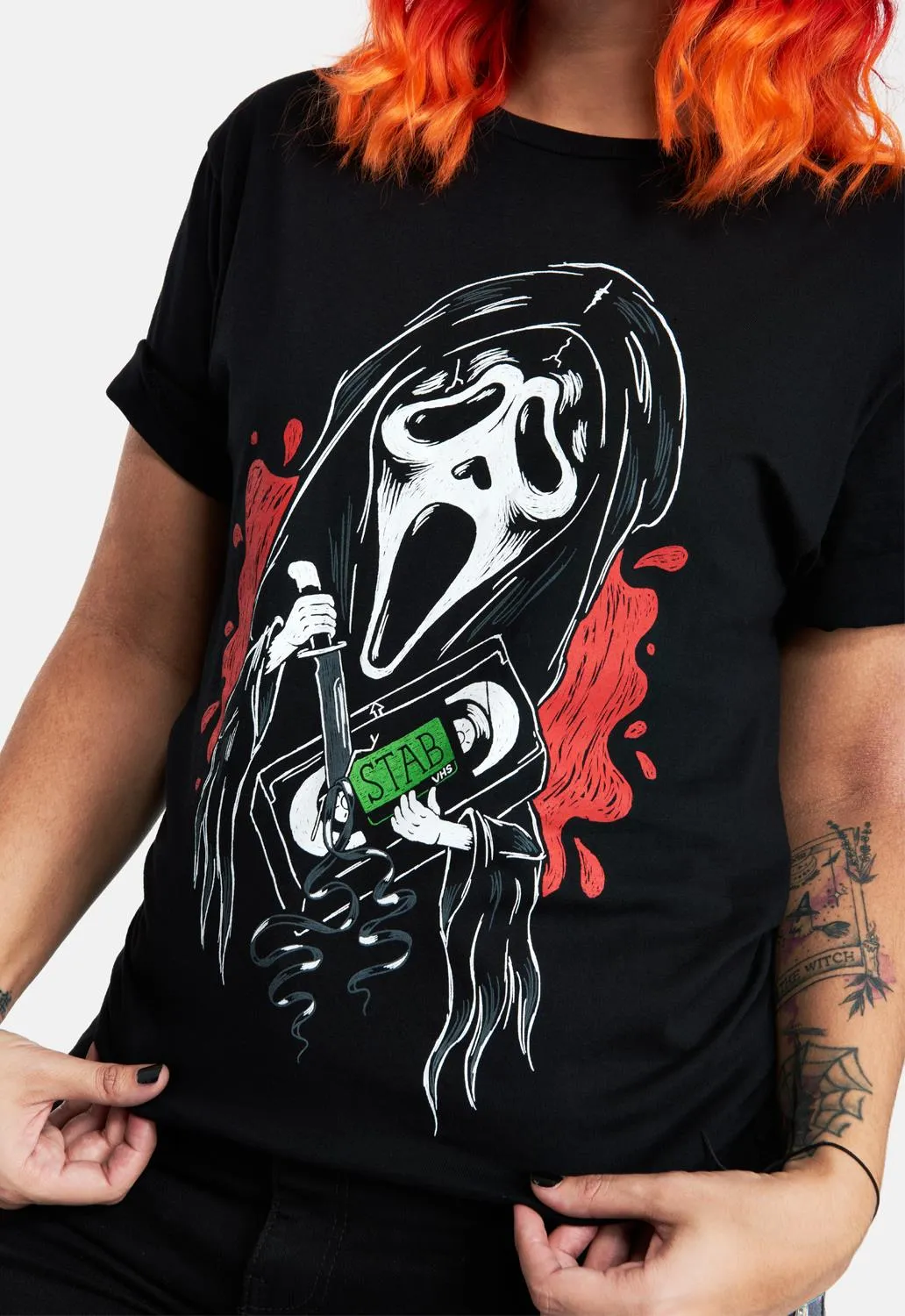 Stab-A-Thon T-Shirt sold by Damaged Society product image thumbnail 3