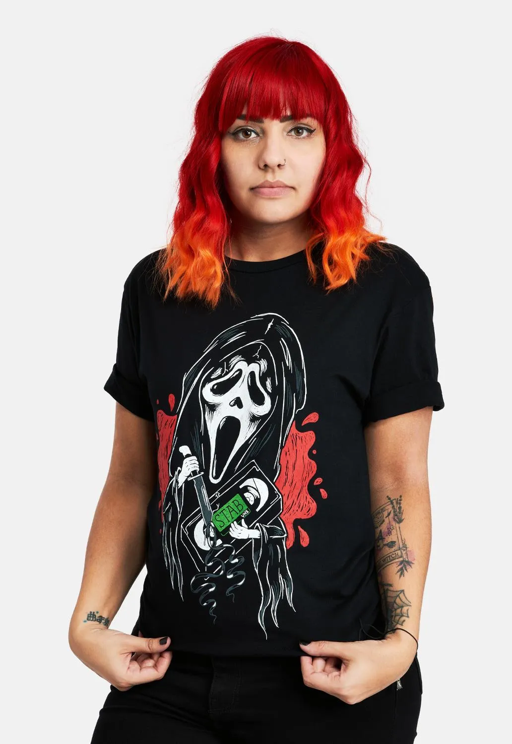 Stab-A-Thon T-Shirt sold by Damaged Society product image thumbnail 2