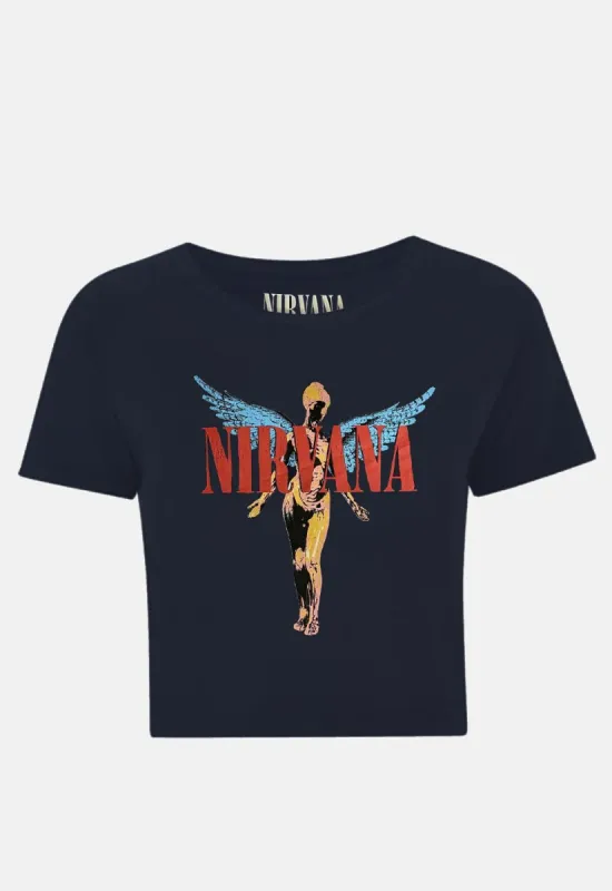 Angelic Crop Top sold by Damaged Society