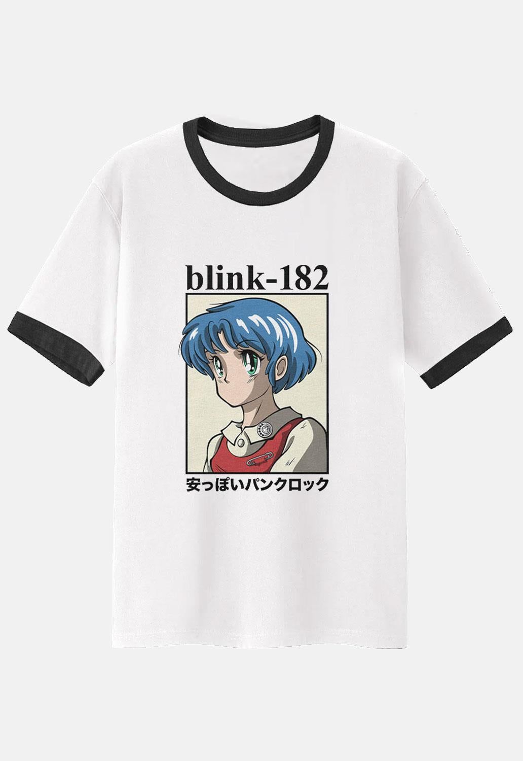 Anime Ringer T-Shirt sold by Damaged Society