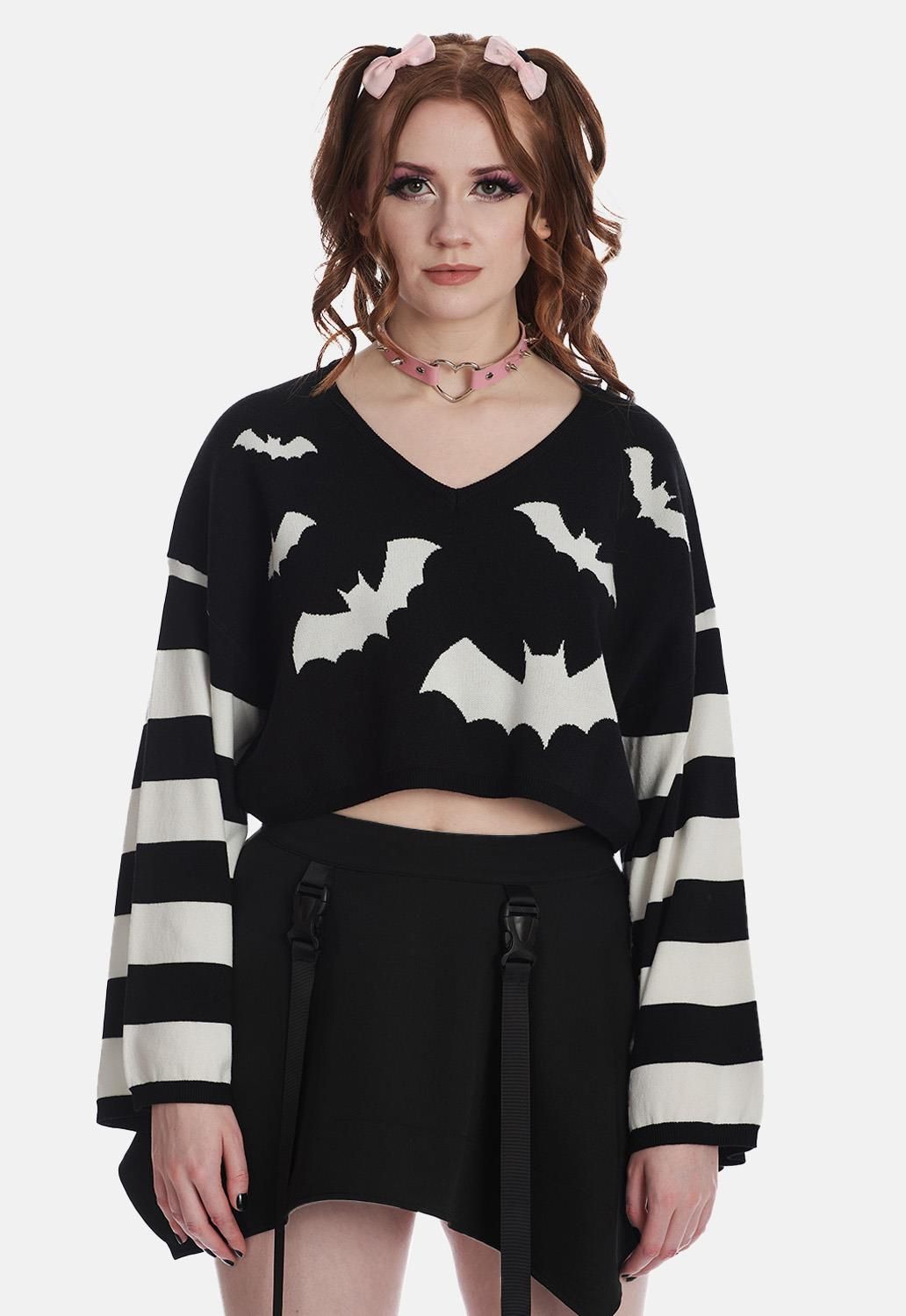 Annabelle Bat Jumper sold by Damaged Society
