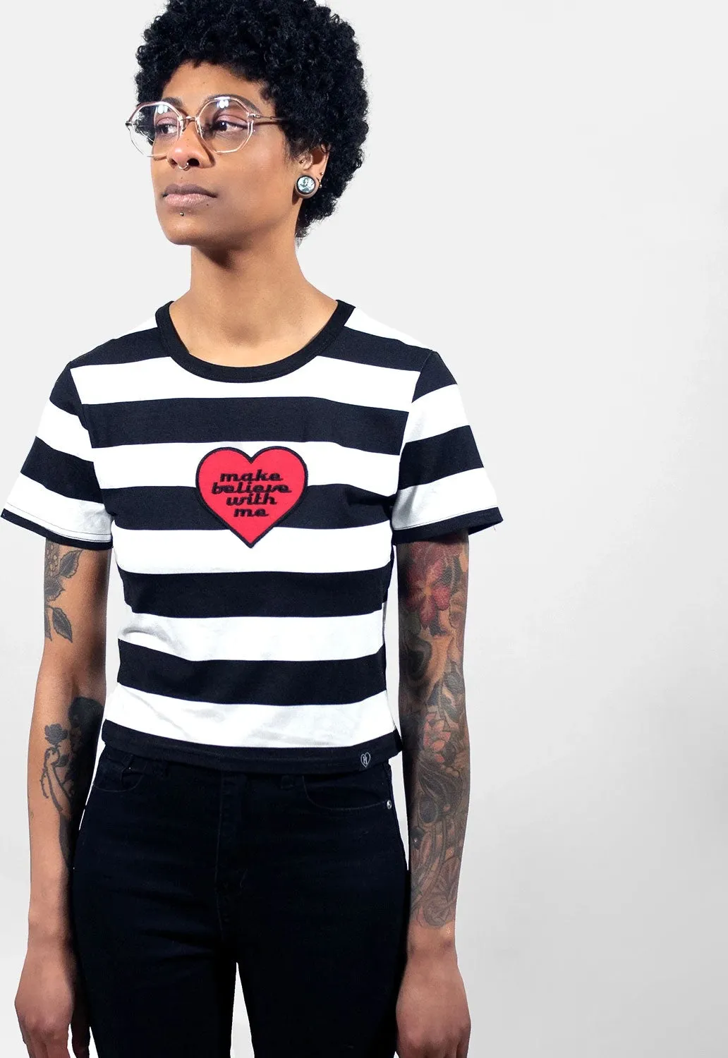 Fantasy Semi-Crop T-Shirt sold by Damaged Society product image thumbnail 3