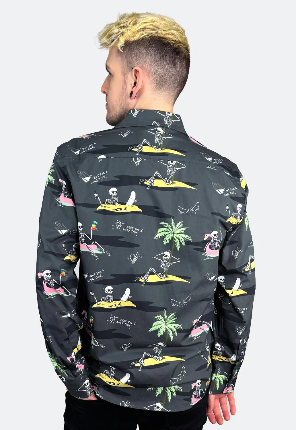Still Ballin' Long Sleeved Shirt sold by Damaged Society product image thumbnail 4