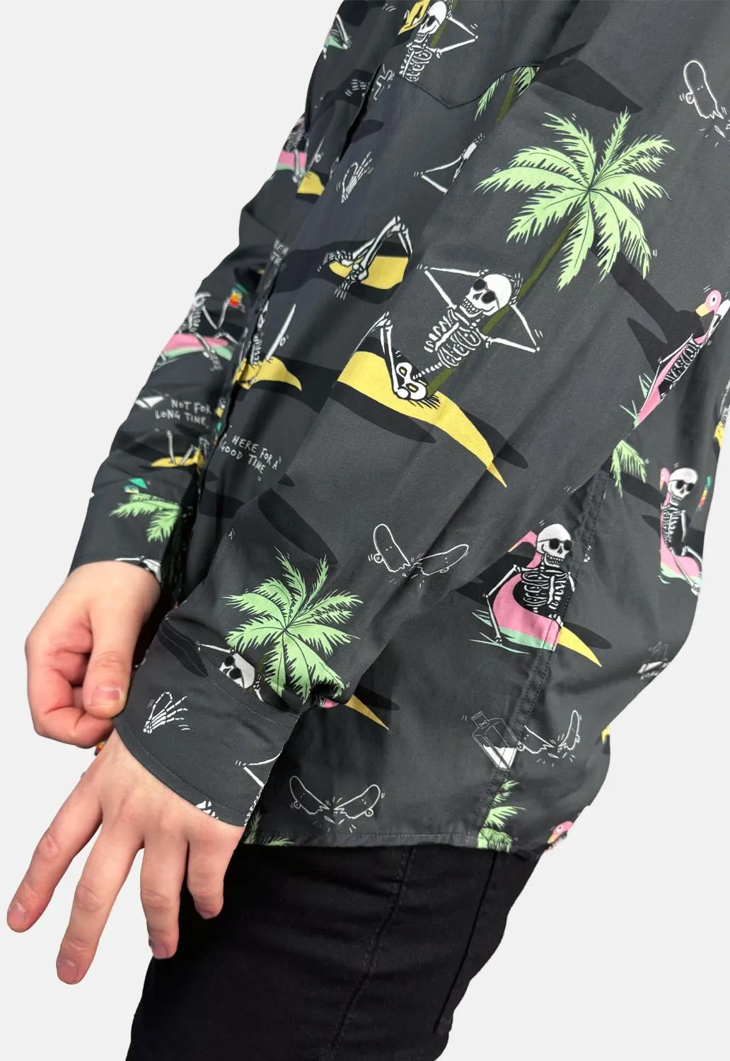 Still Ballin' Long Sleeved Shirt sold by Damaged Society product image thumbnail 3