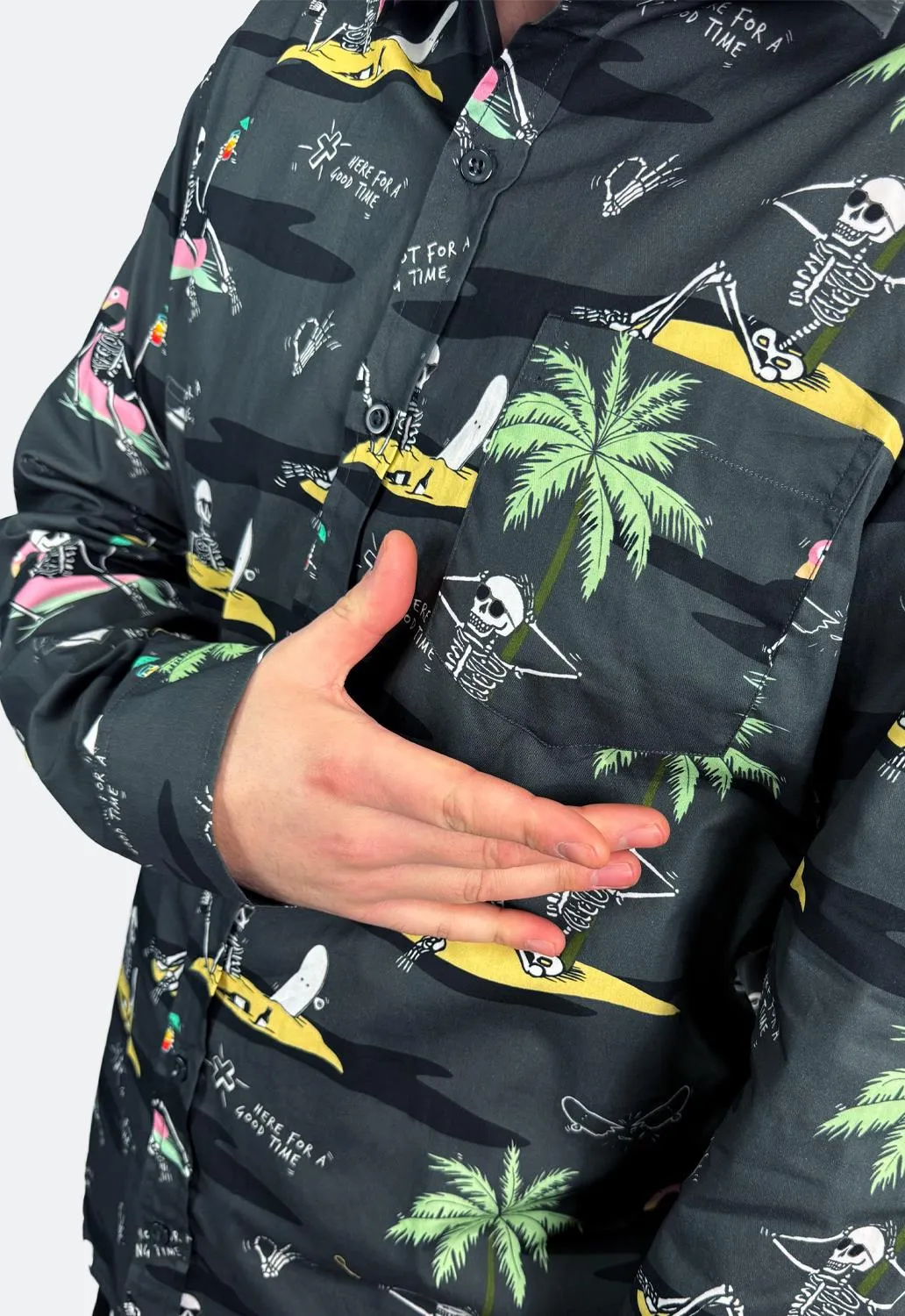 Still Ballin' Long Sleeved Shirt sold by Damaged Society product image thumbnail 2
