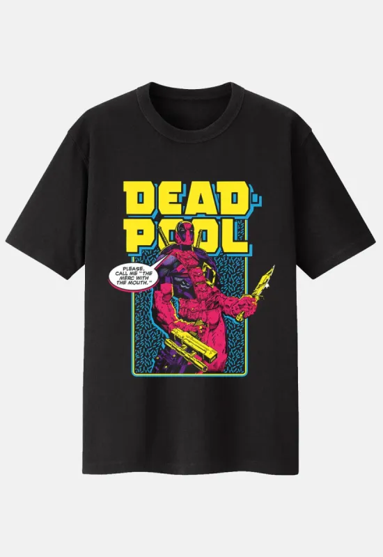 Deadpool Comic Merc T-Shirt sold by Damaged Society