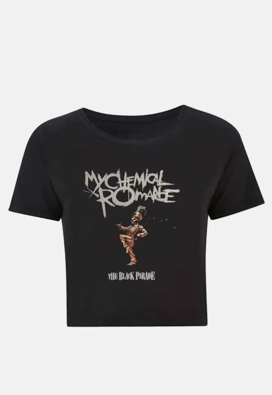 The Black Parade Crop Top sold by Damaged Society