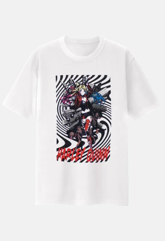 Harley Quinn Spiral T-Shirt sold by Damaged Society