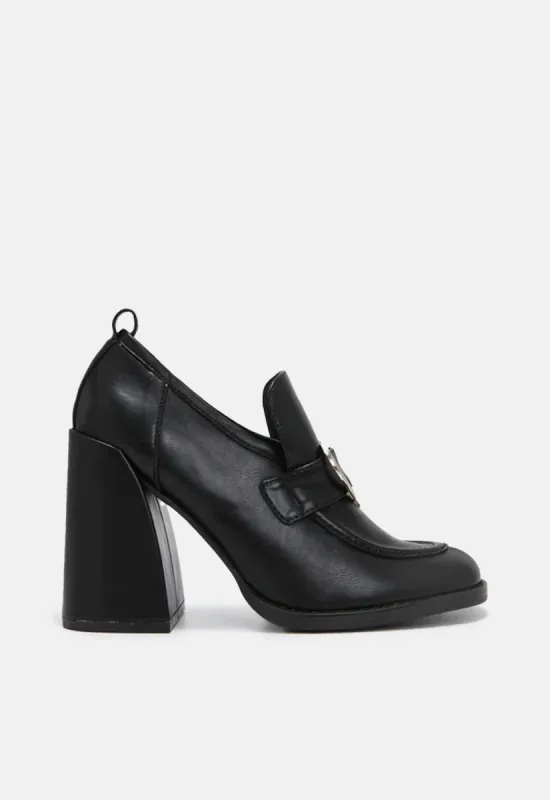 Delights Black Sugar Mules made by Koi Footwear